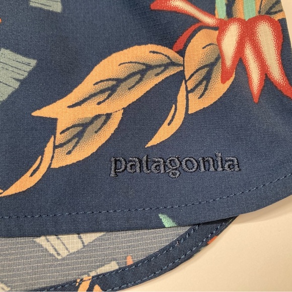 Patagonia Navy Floral Board Shorts - Picture 5 of 6
